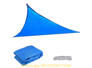 Blue New HDPE Shade Sails  Shade sails protect and shade your outdoor areas.