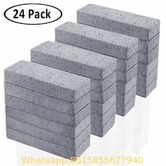 Pumice Stone for Cleaning, Pumice Scouring Pad, Toilet Bowl Ring Remover Pumice Stick Cleaner for Kitchen/Bath/Pool