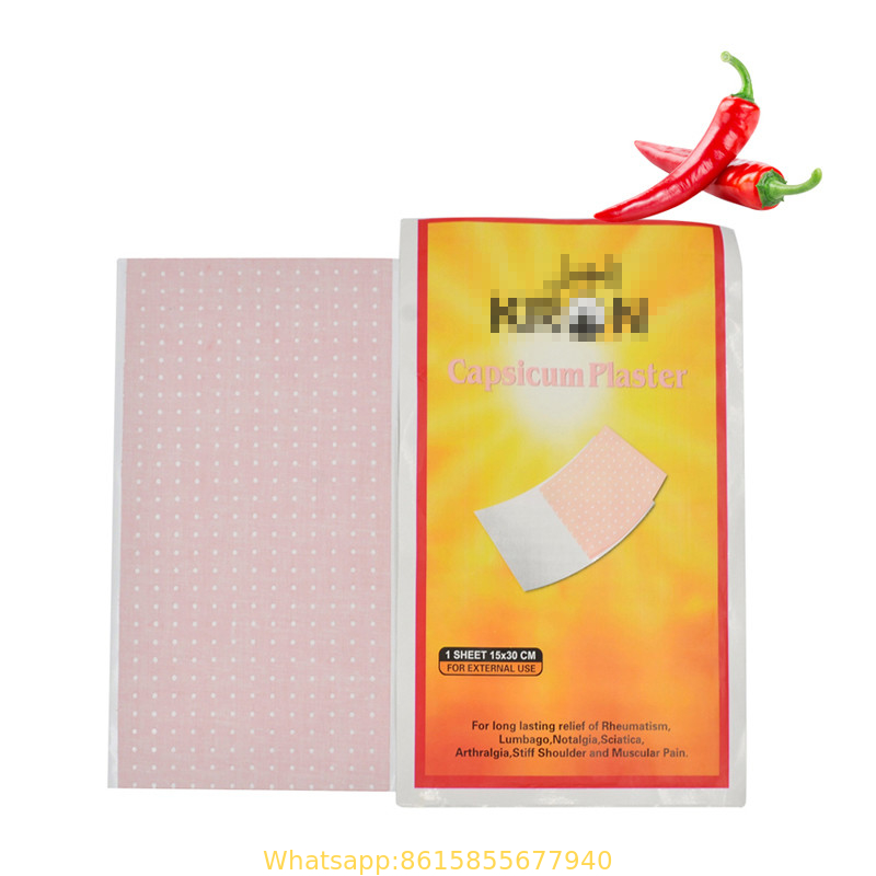 Fast and Effective Capsicum Plaster for Pain Relief patch