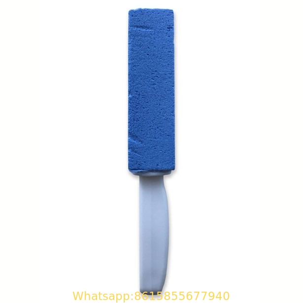 Pumice Stone Toilet Bowl Clean Brush, Remove Toilet Bowl Hard Water Rings Calcium Buildup and Rust Suitable for Cleaning