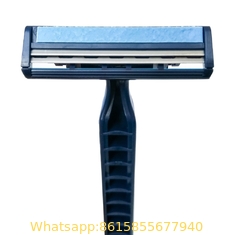 Wholesale disposable custom white double-blade shaver, Shaving cream hotel shaving razor