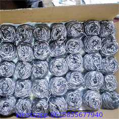 6pcs Daily household items stainless steel pot scrubber stainless steel scourer