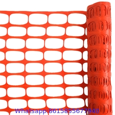 HDPE Garden Fencing Animal Barrier Orange Plastic Safety Fencing Mesh