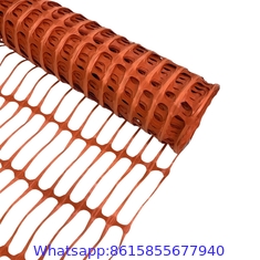 HDPE Garden Fencing Animal Barrier Orange Plastic Safety Fencing Mesh