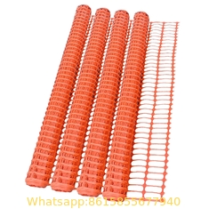 HDPE Orange Plastic Safety Fence Safety Barrier Netting safety barrier mesh crowd control barrier