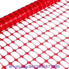 Portable plastic construction temporary security orange safety warning barrier mesh fence