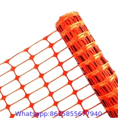 cheap high quality orange plastic security fence