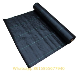 PP Woven Landscape Fabric Garden Matting Ground Cover Plastic Weed Mat to Stop Weeds