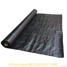 Factory Direct Sale Weed Mat Control Black Agricultural Breathable And Heat-insulating PP Non-Woven Fabric Made Of Grass