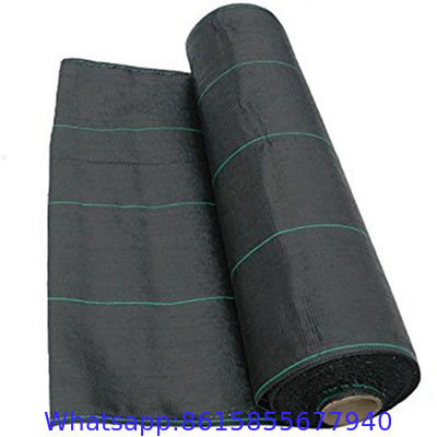 3.2oz Weed Control Fabric 3x100ft, 3x300ft, 6x100ft, 6x300ft, 12x150ft PP Woven Weed Mat for Garden Farm Anti Grass Mat