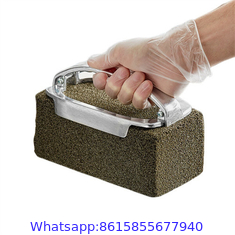 Grill Brick Griddle Stone - Griddle Bricks Cleaning Block BBQ Charcoal Grill Cleaner Pumice Stone