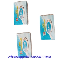 PLATINUM COATED DOUBLE EDGE RAZOR BLADES for safety razor