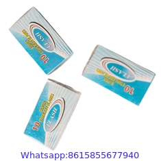 PLATINUM COATED DOUBLE EDGE RAZOR BLADES for safety razor