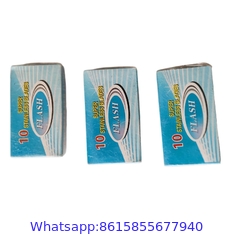 High quality Stainless Steel Customized Logo Accepted Barber Razor Blade Double Edge Blades