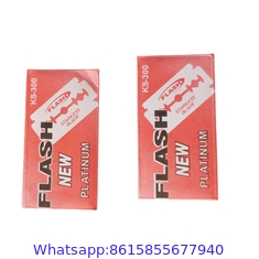 High quality Stainless Steel Customized Logo Accepted Barber Razor Blade Double Edge Blades