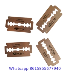 Double-Edge Stainless Steel Blade with Hanging Card Display 20 tucks