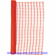 Plastic PE material orange safety alert snow fence/road barrier net