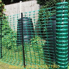 HDPE construction sites warning barriers Plastic safety fence barrier net snow