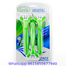 triple hojilla desechable triple blade razor