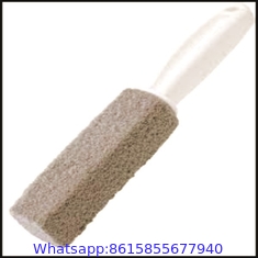 Pumice Cleaning Stone with Handle - High Density, Sturdy, Fine Grit