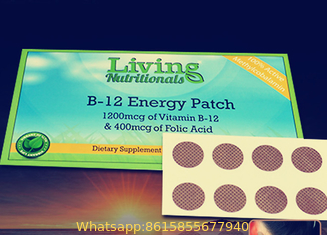 B12 vitamin patch, energy patch, D3 patch, B complex patch,glutathione patch