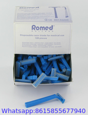 medical use disposable razor in 100 pcs per box
