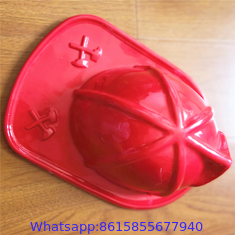 FIRE HATS, PLASTIC W/ ELASTIC STRAP ITEM