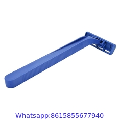 factory Twin stainless steel blade disposable rubber handle shaving razor