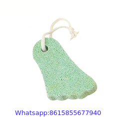 High quality Household cleaning foot-shaped blue abrasive pumice