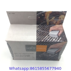 Grey BBQ Grill cleaning brick Pumice Stone brick barbecue Glass Pumice Stone