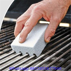 Grill Griddle Cleaning Brick Block, Reusable Ecological Grill Cleaning Brick, De-Scaling Cleaning Pumice Stone for Remov