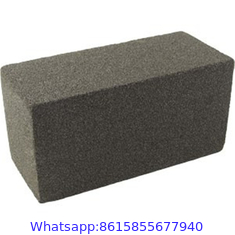 Glass pumice bbq Grill cleaning stone with holder pumice brick pumice block for sale