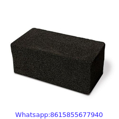 Glass pumice bbq Grill cleaning stone with holder pumice brick pumice block for sale