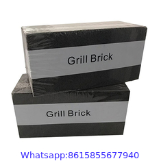 Glass pumice bbq Grill cleaning stone with holder pumice brick pumice block for sale