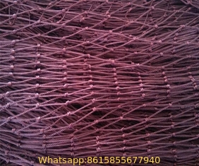 nylon fishing net Monofilament multifilament Double knot ,selvage, nylon safety nets china red de pesca