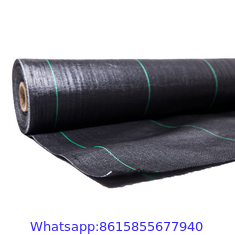 Weed Control Fabric Membrane with 10 Garden Pegs and Buffer Washer Landscape Weeds Mat Woven Barrier Gardening Farm Gro