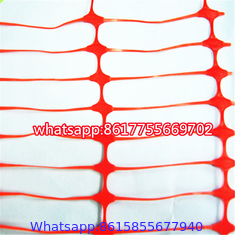 Orange plastic safety mesh/HDPE warning barrier fence/safety fence/orange/safety snow fence/plastic snow fence