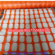 1*50m Portable PE Orange Plastic Warning Mesh Fencing Safety Barrier for Construction