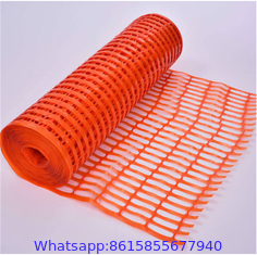 Snow Fence 48 in x 50 ft Orange warning barrier