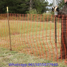 Orange Warning Barrier Fence Orange Safety Fence
