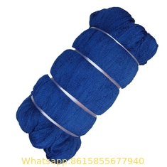 China Factory High Tenacity 210D Nylon Colour Multifilament Single Knot Double Knots Fishing Nets Nylon