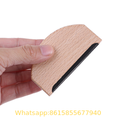 Wood Sweater Comb 2pcs Cashmere Comb Wool Comb De-Pilling Knitwear Comb Lint Removers Cleaning Tools for Clothing Care