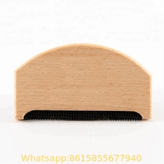 Wood Cashmere Comb for De-Pilling Sweaters & Clothing – Removes Pills, Fuzz and Lint from Garments