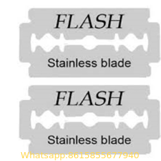 100 Pcs Razor Blades Stainless Steel Hairdressing Shaving razor blades Knife Salon Barbers Hair Blades