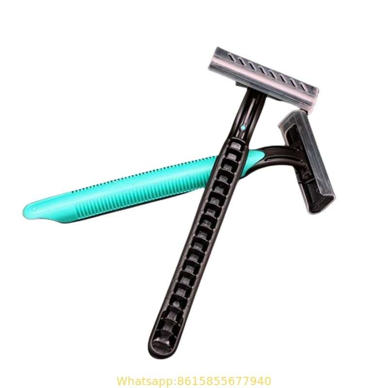 Disposable Razor with 2 or 3 blades MAN maquina de afeitar Handle Shaving machine face shaver OEM customized