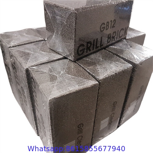 Grill Brick Griddle Stone - Griddle Bricks Cleaning Block BBQ Charcoal Grill Cleaner Pumice Stone for Blackstone Griddle