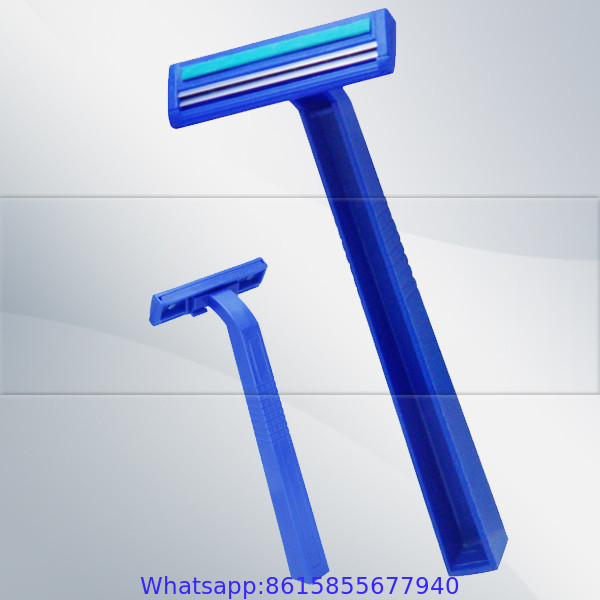 KS-211 Twin blade disposable razor with stainless steel blade