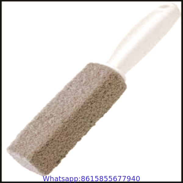 Pumice Cleaning Stone with Handle - High Density, Sturdy, Fine Grit