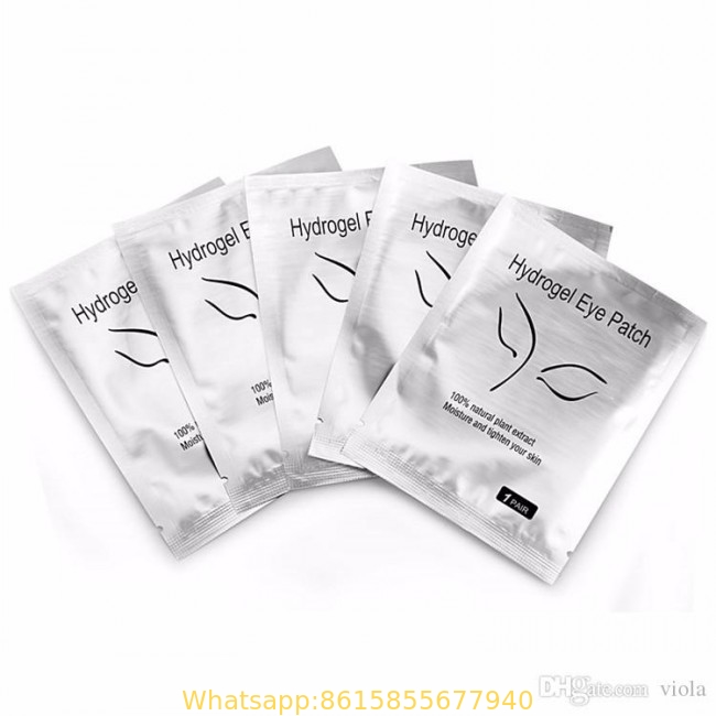 100 pairs set,lint free eye gel pads for eyelash extension,under eye patch
