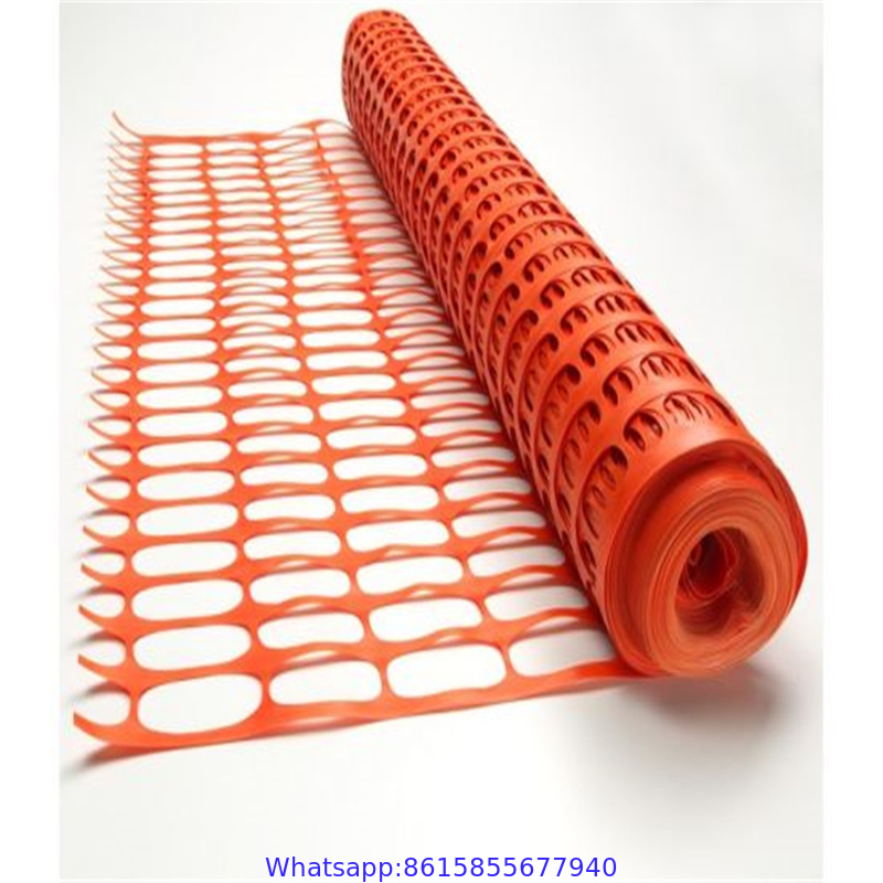 Orange Plastic Mesh Fence, Snow Fence, Warning Mesh Net